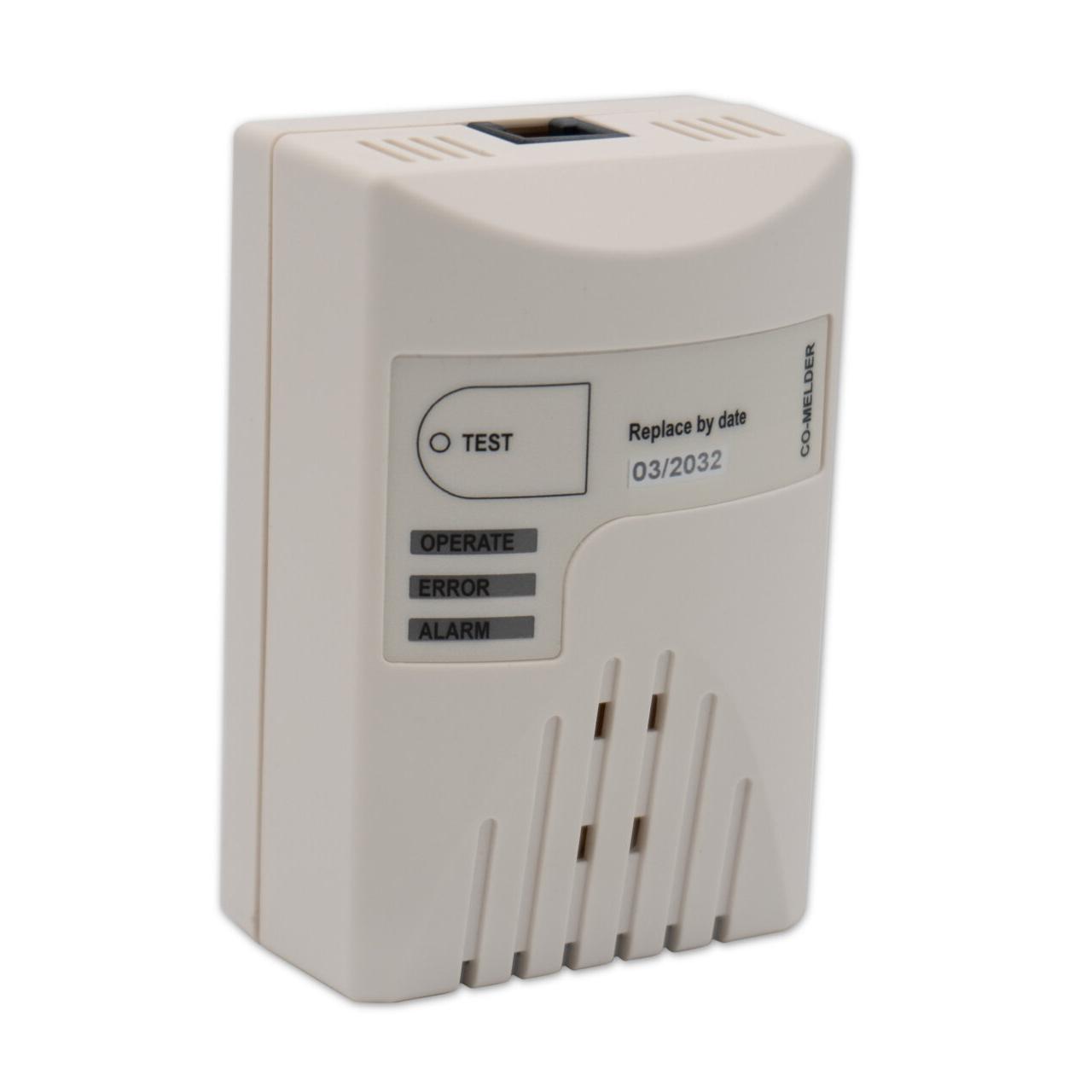 Detector de monóxido de carbono co 9v en50291 tipo b timbre de alarma de  detección de gas inodoro autónoma